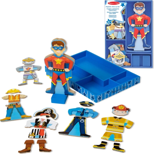 Gioco magnetico in legno per vestire Billy Melissa & Doug