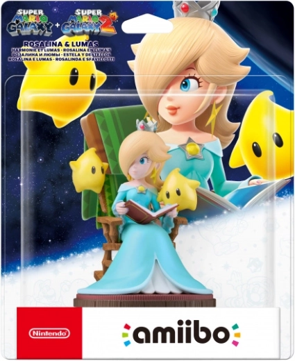 Figura amiibo Rosalina e i Luma da Super Mario Galaxy
