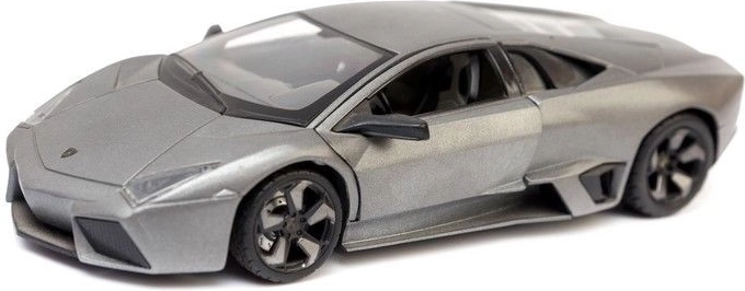 Modello di auto Lamborghini Reventon 1:24 argento - 1 pezzo