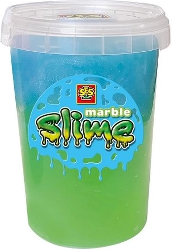 SES slime marmorizzato blu-verde 200 g