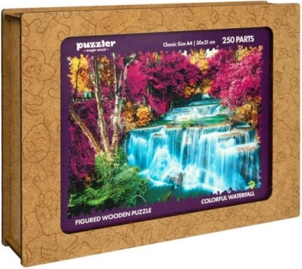 Puzzle in legno cascata colorata Thailandia 250 pezzi