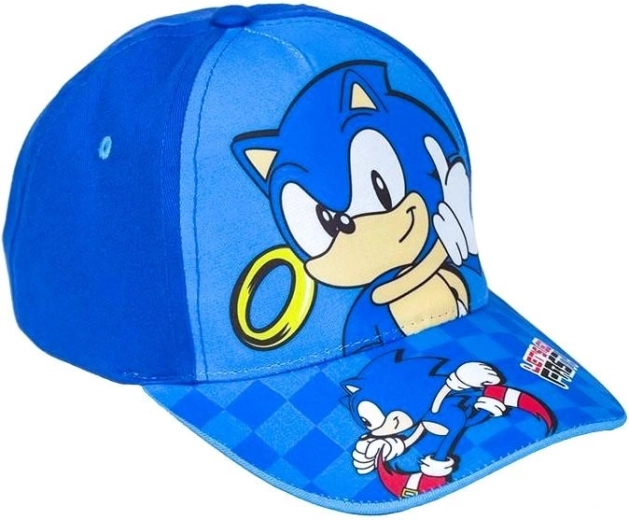 Cappellino con visiera Sonic