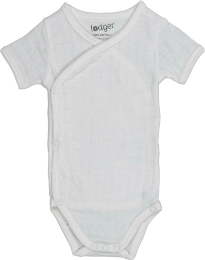 Body idrofilo Lodger a manica corta Solid Cloud Dancer 68