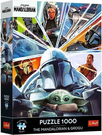Puzzle Premium Plus 1000 pezzi The Mandalorian: Insieme sul sentiero