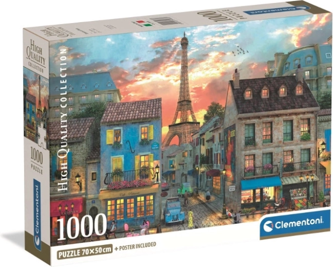 Puzzle 1000 pezzi Strade di Parigi