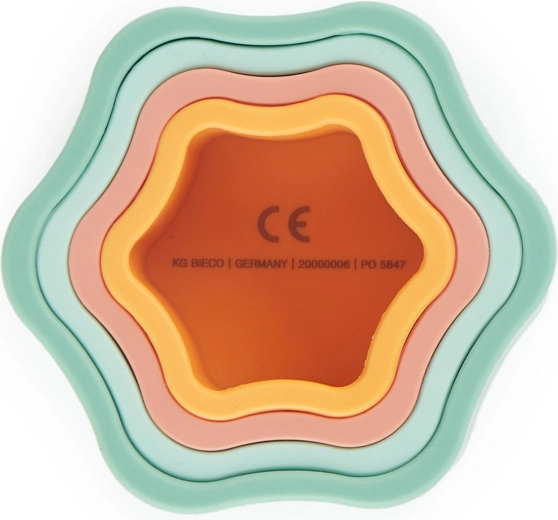 Fiore impilabile in silicone tropical vibe di Bieco