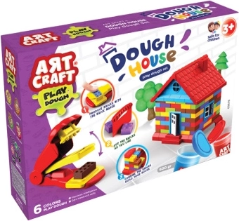 Set Art craft per modellare: casetta colorata