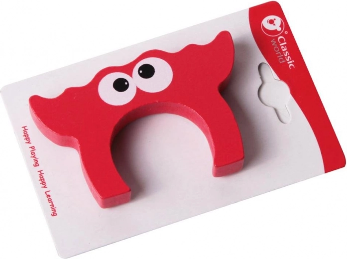 Lettera C in legno Classic World