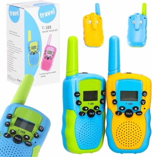 Walkie talkie per bambini – set da 2 pezzi
