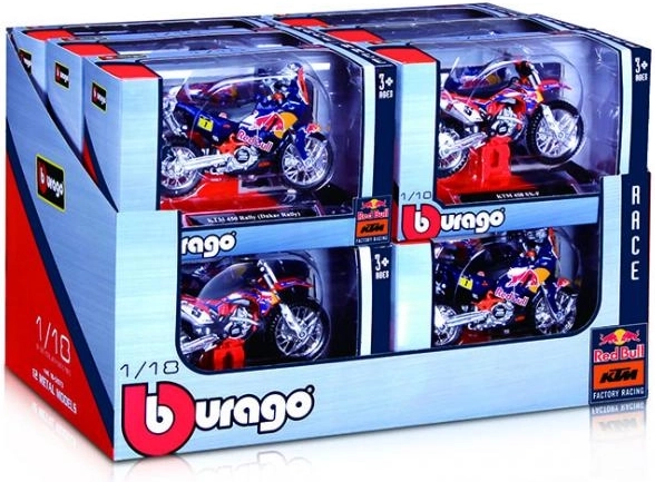 Moto Bburago Red Bull 1:18 modello in metallo