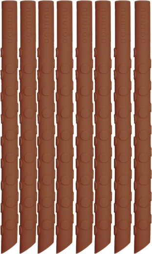 NUUROO ada cannuccia in silicone caramel cafè (8 pz)