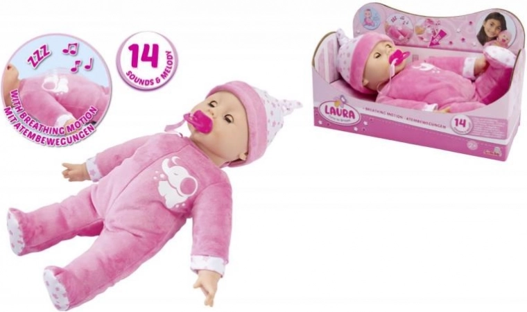 Bambola Laura tempo di nanna bambola interattiva 38 cm