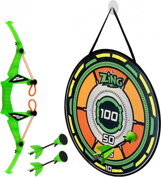 Arco con bersaglio e frecce per bambini