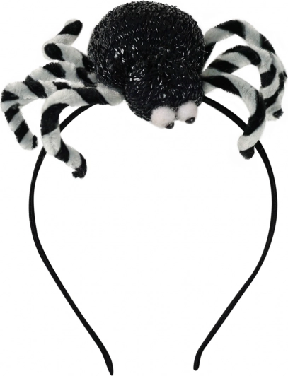 Cerchietto da strega con ragno