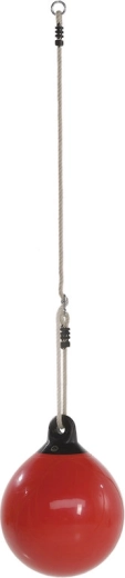 Palla oscillante Drop rossa