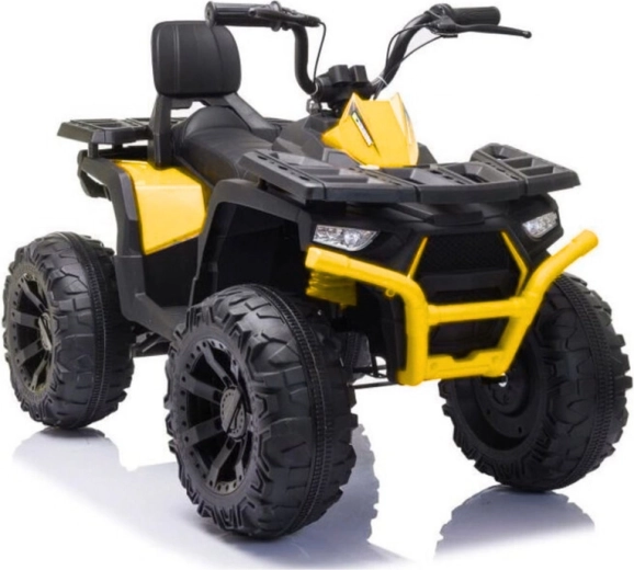 Quad elettrico per bambini giallo