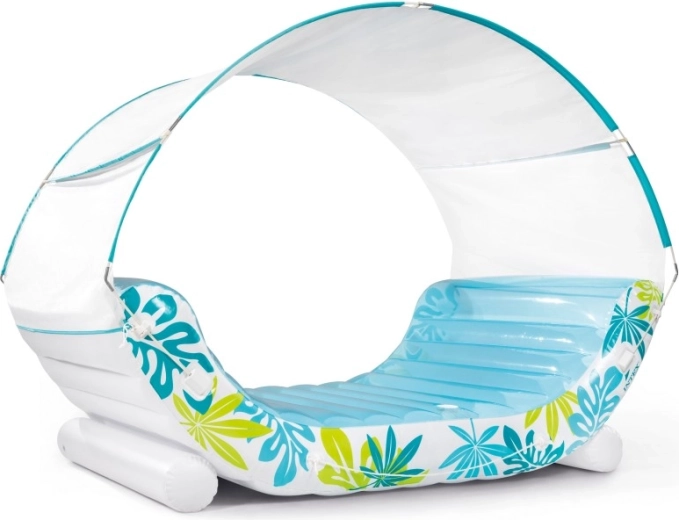 Poltrona gonfiabile Tropical con tettuccio parasole