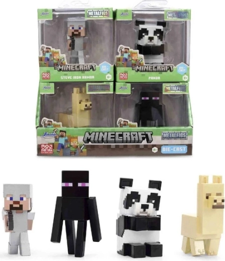 Figura da collezione in metallo Jada Minecraft 6,5 cm