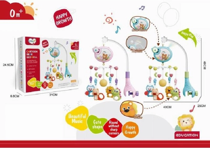 Giostrina con carillon per lettino