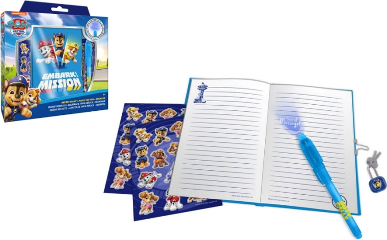 Diario con penna magica PAW PATROL