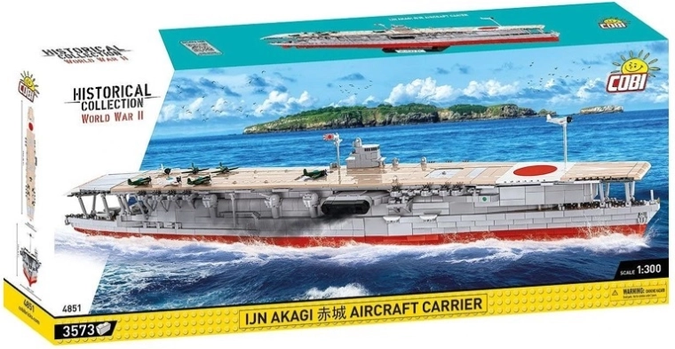 Modello da costruire della portaerei IJN Akagi