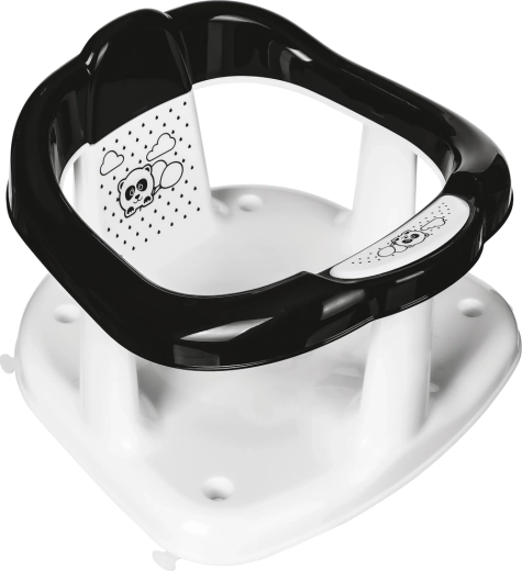 Maltex seggiolino da bagno Panda bianco‑nero