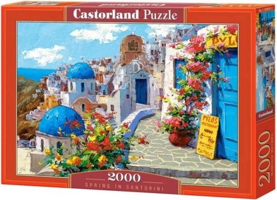 Puzzle da 2000 pezzi – primavera a Santorini