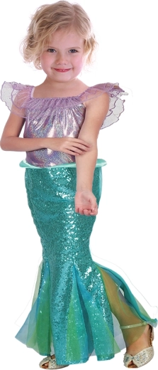 Costume da sirena per bambini (altezza 92–104 cm) – Sparkys