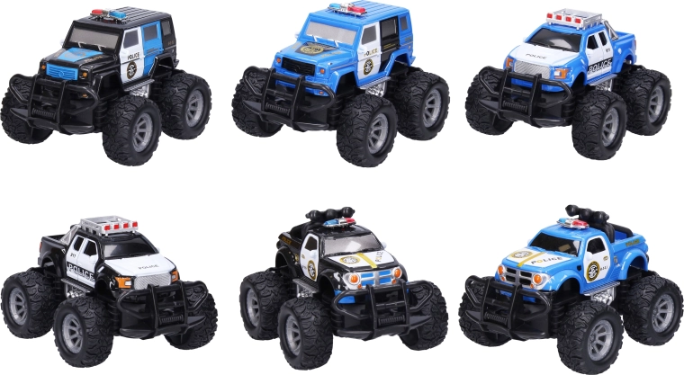 Fuoristrada della polizia 14 cm a frizione