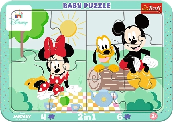 Puzzle con cornice Baby Dziecięca radość