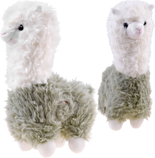 Alpaca di peluche – lama morbida 28 cm – Verde