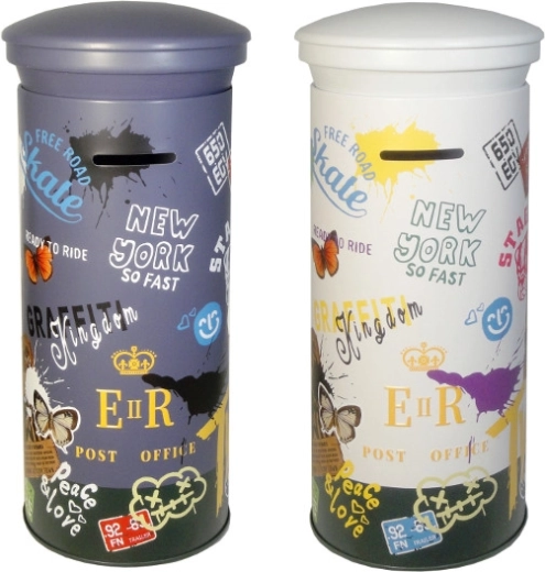 Salvadanaio a forma di cassetta postale