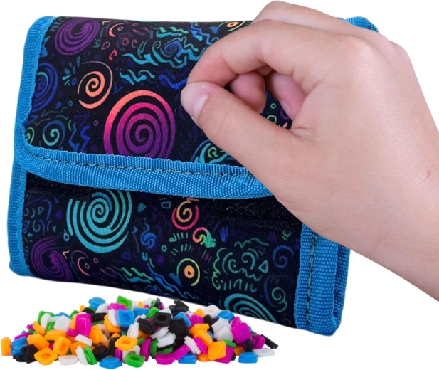 Portafoglio PIXIE CREW Spiral magic blu
