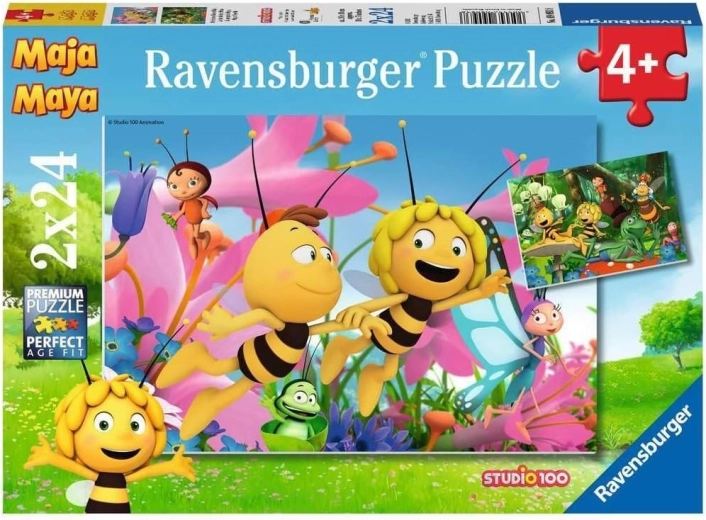 Puzzle Ravensburger L’Ape Maia 2x24 pezzi
