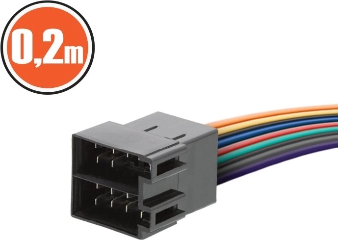 Connettore ISO con cavo da 0,2 m