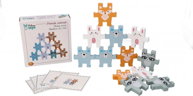 Piramide con animali