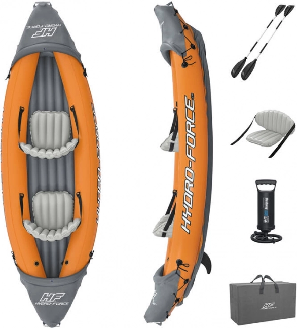 Kayak gonfiabile per due persone Bestway Hydro-Force Lite-Rapid X2