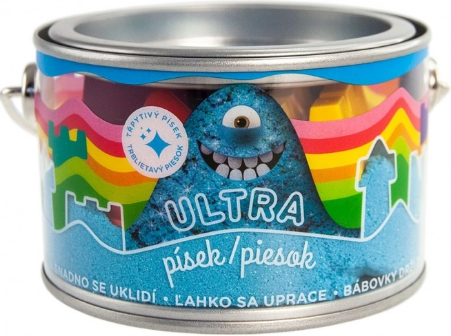 Ultra sabbia con glitter 200 g – blu