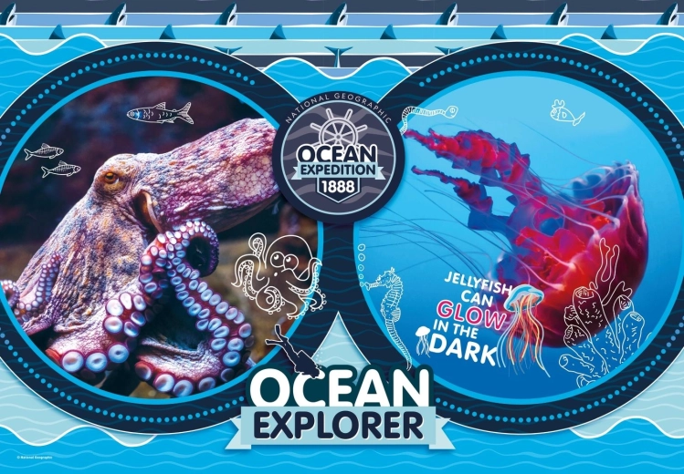 Puzzle National Geographic: Spedizione Oceanica 180 pezzi