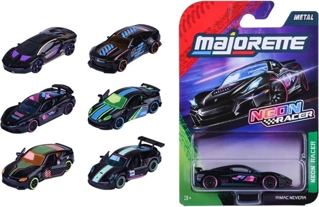 Majorette Neon Racer Premium mini auto neon 7,5 cm (1 pz)
