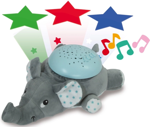 Jamara lucina notturna LED con proiettore Dreamy elefante - 1 pezzo
