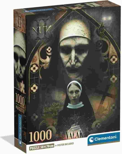 Puzzle CLEMENTONI Horror Collection: The Nun 1000 pezzi
