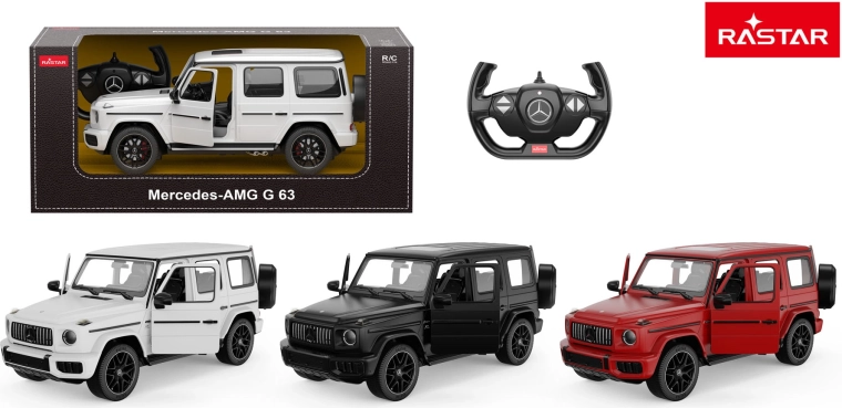 Auto RC Rastar Mercedes AMG G63 1:14 nero