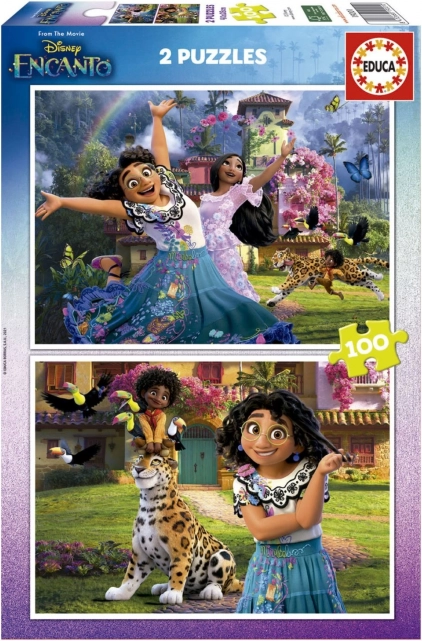 Puzzle EDUCA Encanto 2x100 pezzi