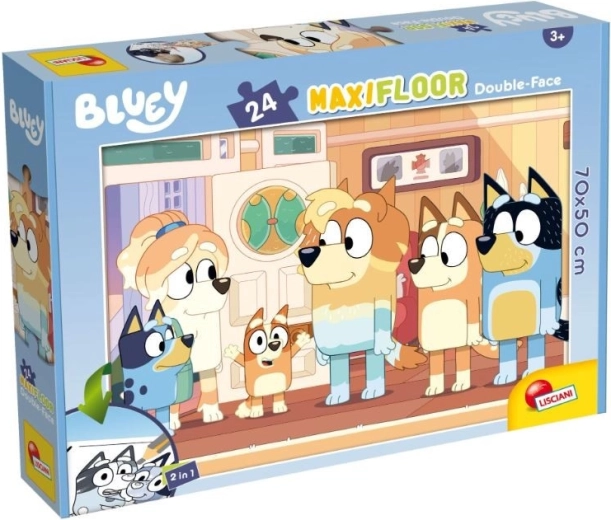 Puzzle doppia faccia 24 pezzi maxi Bluey