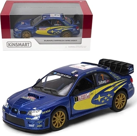 Modello metallico da collezione Subaru Impreza WRC 2007