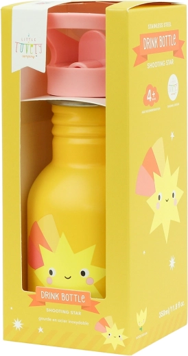A Little Lovely Company bottiglia per bere in acciaio inox a parete singola 350 ml – cometa