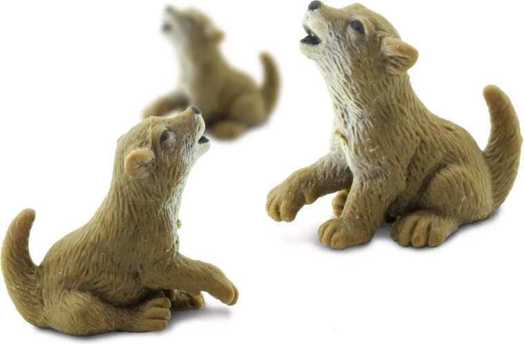 Safari Ltd. Good Luck Minis cuccioli di lupo (192 pz)