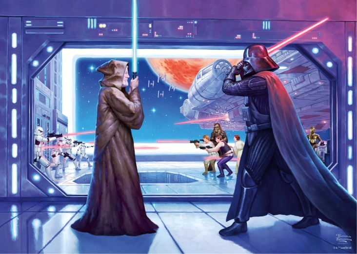 Lucasfilm Star Wars: L’ultimo duello di Obi-Wan – puzzle da 1000 pezzi