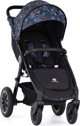 Passeggino PETITE&MARS Street+ Air Black Limited con ruote pneumatiche